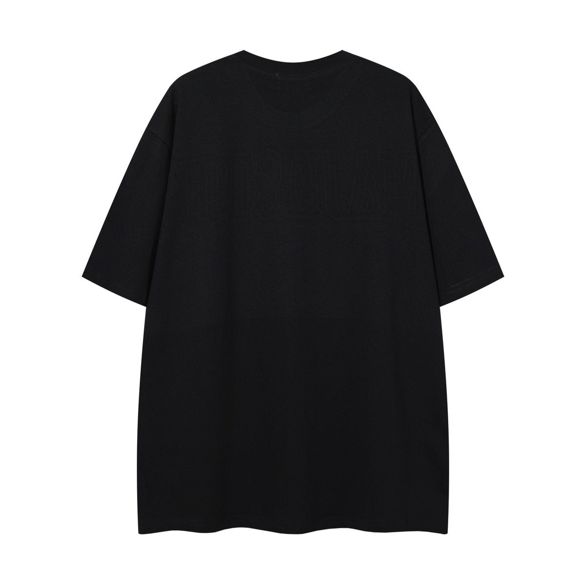 MAJESTIK Distressed Rhinestone Graphic T-Shirt ¡ª back